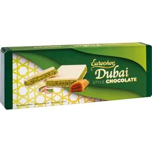 Chocolate Blanco Stylo Dubai 100 Gr