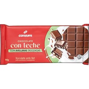 Chocolate con Avellanas 150 Gr