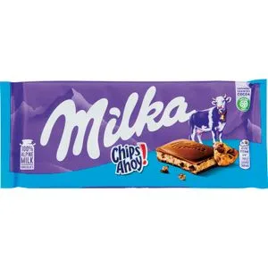 Chocolate con Chips Ahoy 100 Gr