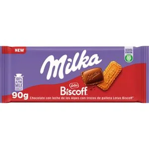 Chocolate con Galleta Biscoff 90 Gr