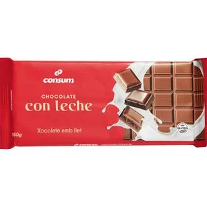 Chocolate con Leche 150 Gr