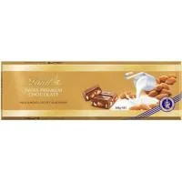 Chocolate con Leche-almendras Lindt Oro, Tableta 300 G
