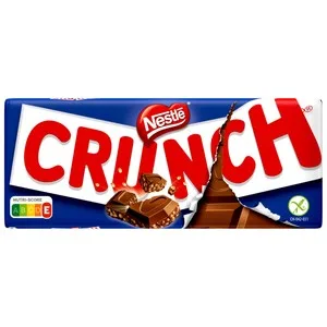 Crunch Chocolate con Leche con Cereales Tostados 100 G.