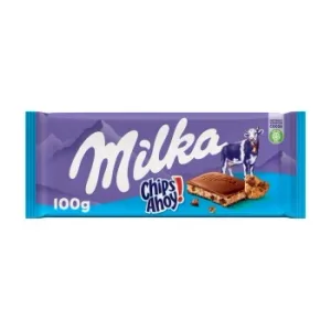 Chocolate con Leche Relleno Chips Ahoy Milka 100 G.
