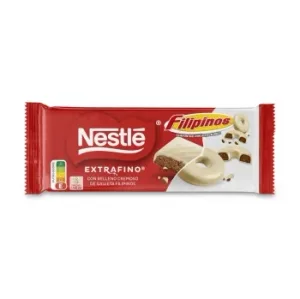 Chocolate con Leche Relleno de Galletas Nestlé Extrafino Filipinos 84 G.