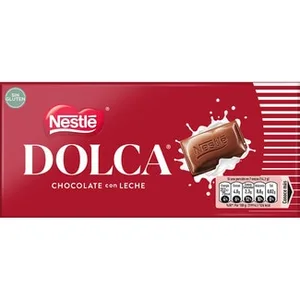 Chocolate con Leche sin Gluten  Nestle Dolca 100 G