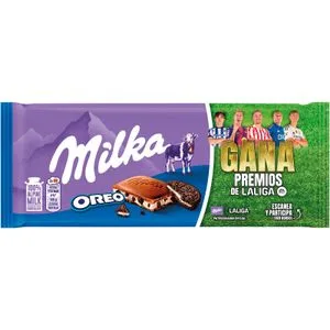 Chocolate con Leche con Trozos de Oreo Milka 300 G