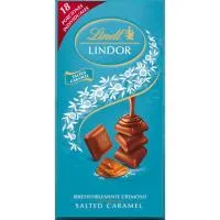 Chocolate con Sal y Caramelo Lindor, Tableta 100 G