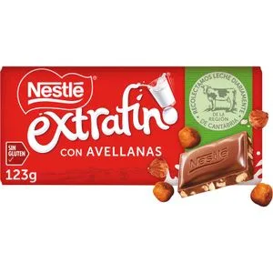 Chocolate Extrafino Avellanas 123 Gr