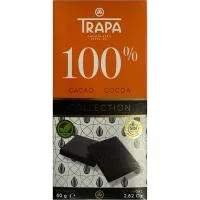 Chocolate Negro 100% Trapa Collection, Tableta 80 G