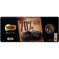 Chocolate Negro 70% Nestle, Tableta 125 G