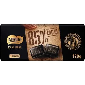 Chocolate Negro 85% Dark 120 Gr