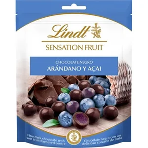 Perlas de Chocolate Negro con Corazón de Arándano y Açai Lindt Sensation Fruit