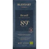 Chocolate Negro Ecológico 89% Cacao Origen Brasil, Tableta 100 G