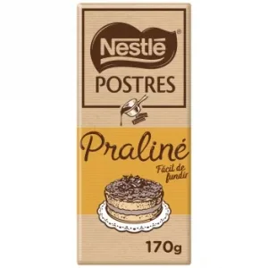 Chocolate Praliné para Repostería Nestlé Postres 170 G.
