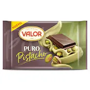 Chocolate Puro con Pistacho Valor 150 G