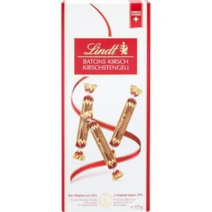 Bombones de Chocolate Rellenas de Licor Kirsch Lindt Batons Kirsch