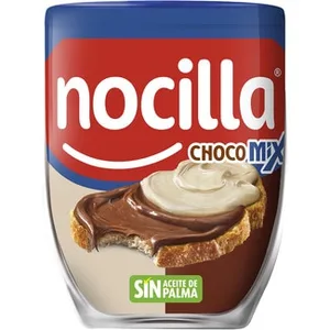 Chocomix Crema de Cacao, Avellanas y Leche sin Gluten y sin Aceite de Palma  Nocilla 390 G