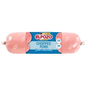 EL Pozo Chopped Pork Mini, sin Gluten y con Sabor Tradicional 300 G.