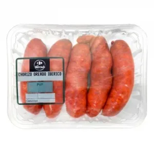 Chorizo de Cerdo Ibérico Oreado Carrefour el Mercado 400 G Aprox