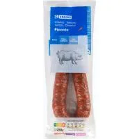 Chorizo Ibérico Extra Eroski, sobre 100 G