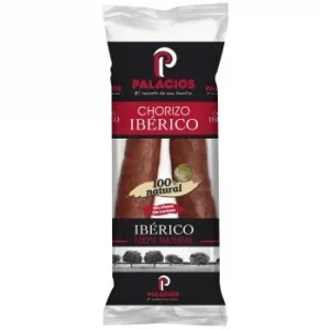 Chorizo Ibérico Palacios sin Gluten y sin Lactosa 200 G