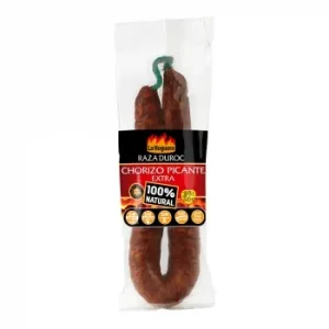 Chorizo Picante Extra la Hoguera sin Gluten y sin Lactosa 280 G