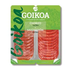 Chorizo y Salchichón de Pavo 2 X 45 Gr