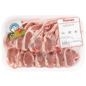 Chuletas de Calidad Extra de Cordero con IGP Ternasco de Aragón 600 G