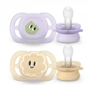Chupete de Silicona Anatómico Ultra Start Philips Avent 2 Ud.