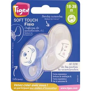 Chupete Silicona 18-36m Fisiológico Soft Touch 2 u