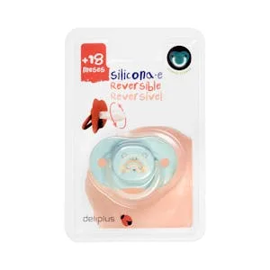 Chupete Silicona Reversible Deliplus +18 Meses 1 UD