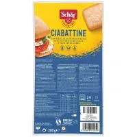 Ciabattine sin Gluten Schar, Paquete 200 G