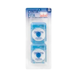 Cinta Dental con Cera y Sabor Menta 1 UD