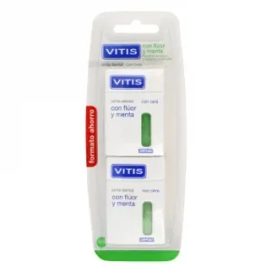 Cinta Dental con Fluor y Menta Vitis 2 Ud.