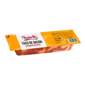Monells Taco de Bacon Ahumado Natural 300 G.