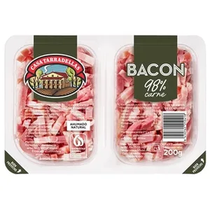 Cintas de Bacon sin Gluten sin Lactosa Pack 2 X 100 G Casa Tarradellas