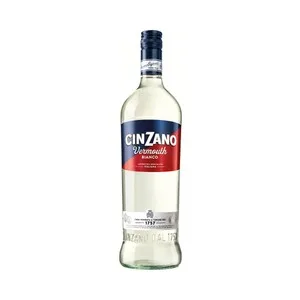 Cinzano Vermouth Blanco Extra Seco Elaborado en Italia Botella 1 L. 1000 ML