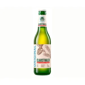 Clausthaler Classic  Cerveza sin Alcohol Botella de 33 Centilitros 330 ML