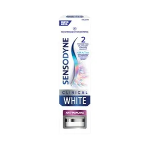 Sensodyne Clinical White Pasta de Diente Blanqueante y Anti-manchas 75 Ml.