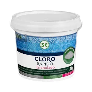 Cloro Rápido Granulado para Piscina 5 KG