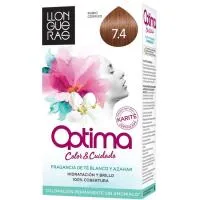 Tinte Cobrizo Medio N.7.4 Llongueras O., Caja 1 Unid.