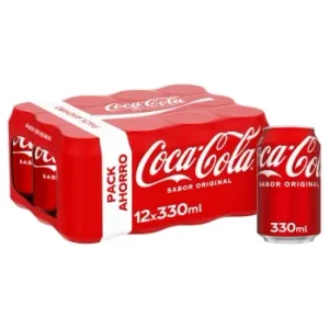 Coca Cola Pack 12 Latas 33 Cl.