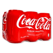 Coca Cola Paq. 6 Latas