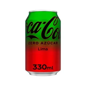 Coca Cola Refresco Coca Cola Zero Azúcar Lime Lata 330ml 330 ML