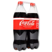 Coca Cola Sabor Original Paq. de 2 Botellas de 1,25 L