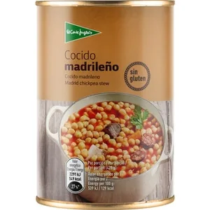 Cocido Madrileño sin Gluten el Corte Ingles