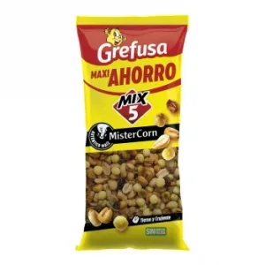 Cocktail de Frutos Secos Mix 5 Classic Mistercorn Grefusa 300 G.