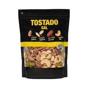 Cocktail Tostado con Sal Hacendado 0.2 KG