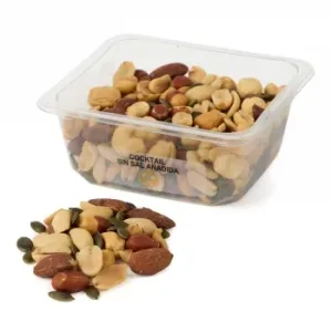 Cóctel Frutos Secos sin Sal el Mercado Tarrina de 150 G